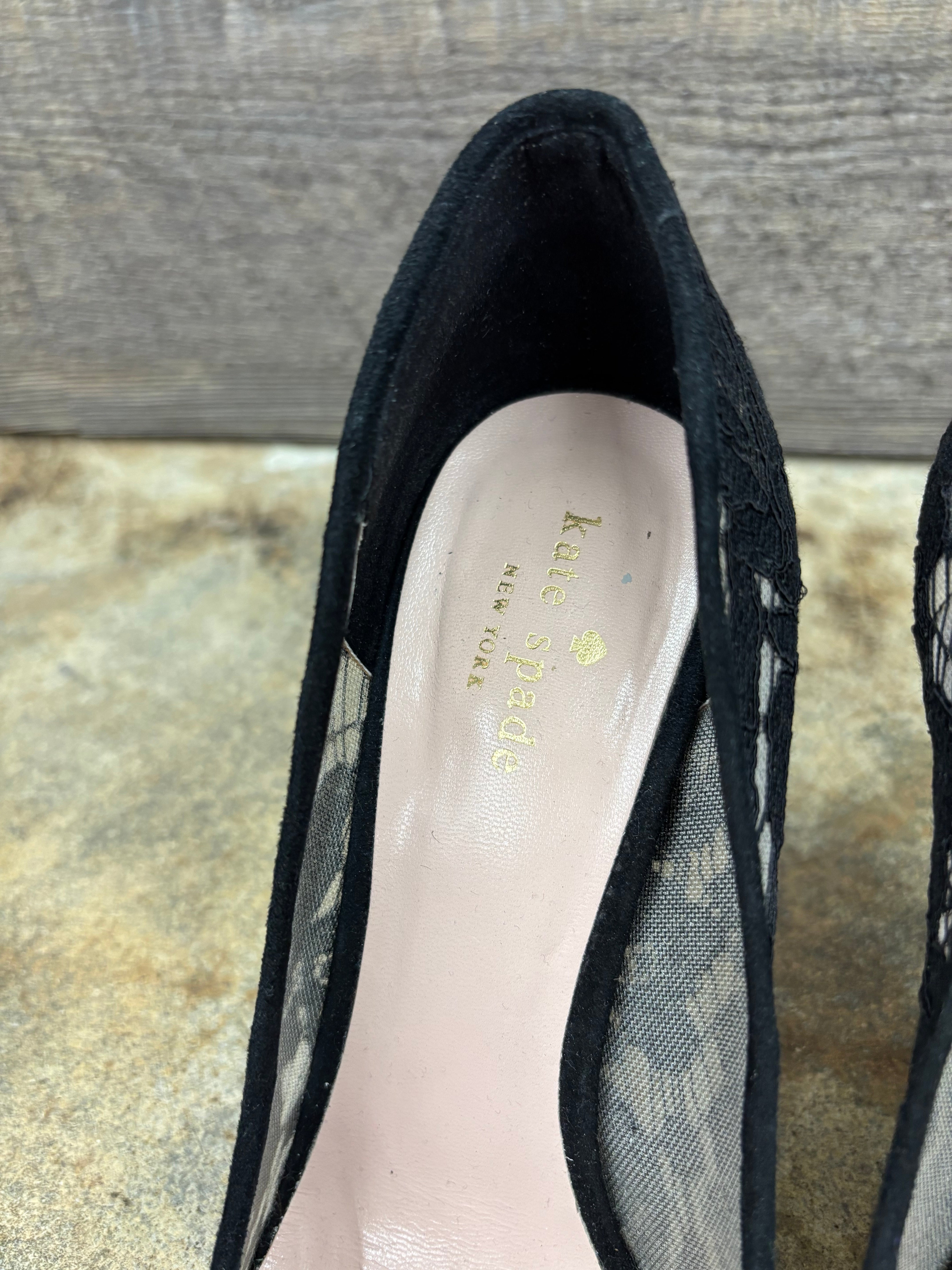 KATE SPADE Size 9 Lace Heels
