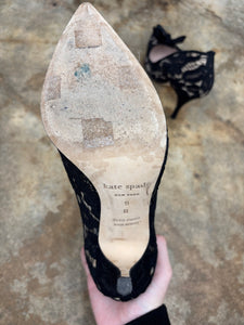KATE SPADE Size 9 Lace Heels
